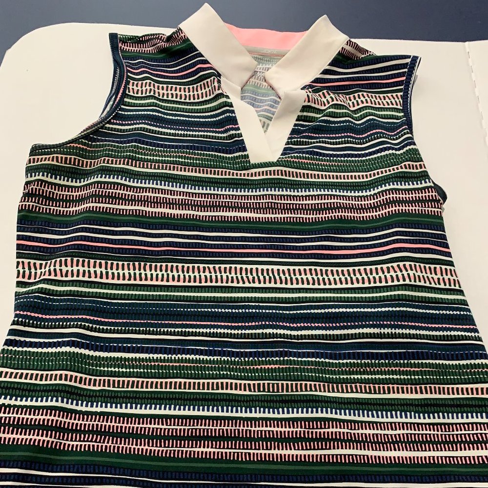 Women's Jofit Short Sleeveless  Golf Shirt like new Dry Cleaned only Size MED